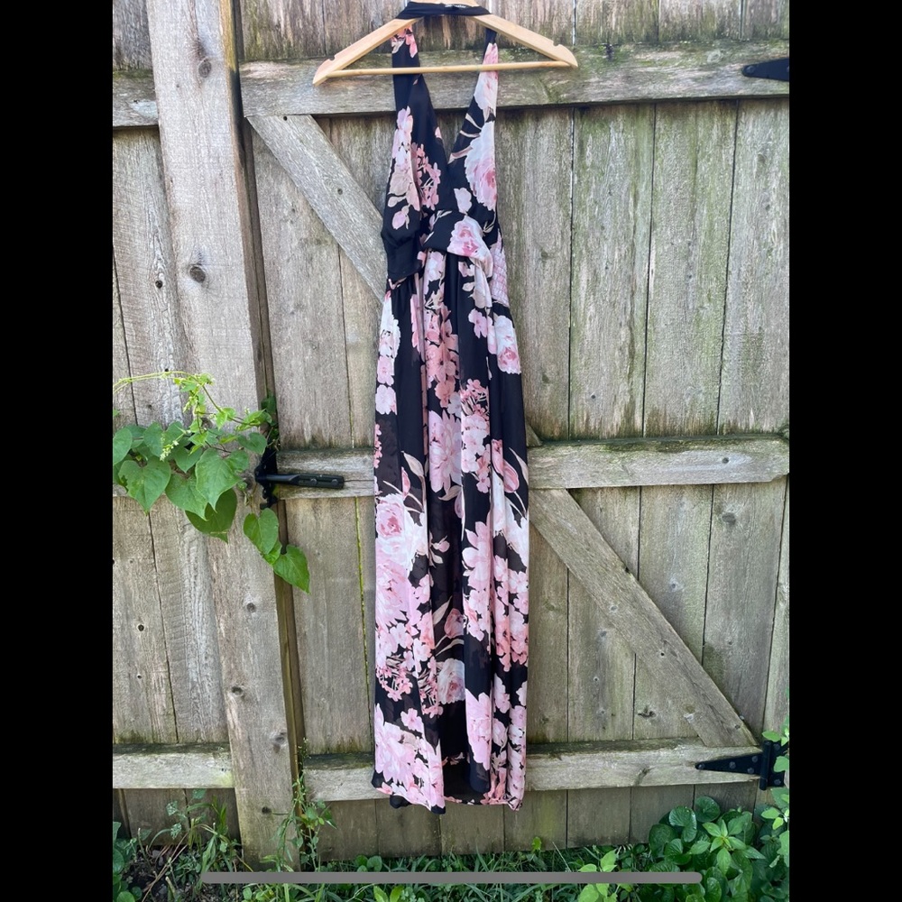 Shinestar flowery dress